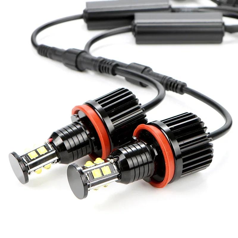 1  H8 ڵ LED õ  Led Ŀ    120W 6000K ȭƮ BMW 2007-2010 X ø E70 X5 5 ø E60 (LCI)